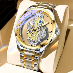 RF2TX097KZYDW Hollow Transparent Non-Automatic Mens Watch